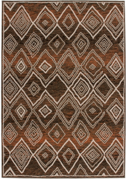 Kusový koberec Contempo 186 Terra (230 x 160 cm)