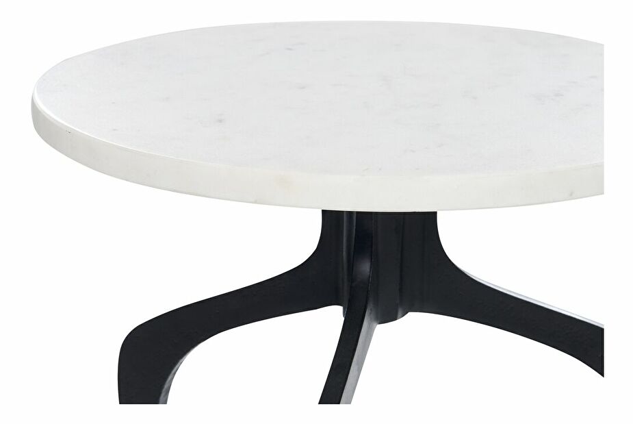 Příruční stolek Tirzah (bílá)