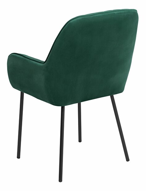 Set 2ks. jídelních židlí Wolton (smaragdová)