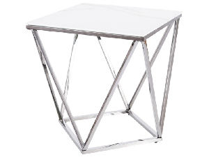 Konferenční stolek Sixta (mramor + ocelová)