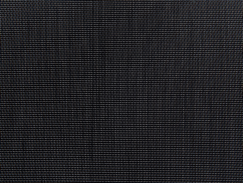 Zahradní jídelní sada Grosso (černá) (skleněná deska 220x100 cm) (černé židle)