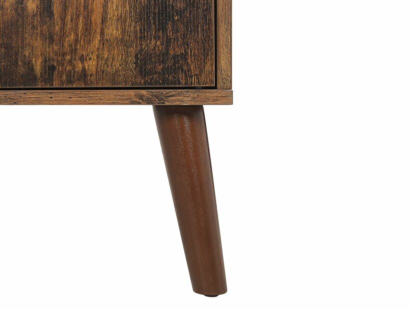 TV stolek/skříňka VALON (tmavé dřevo)