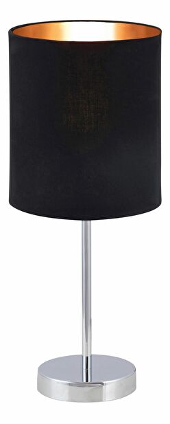 Stolní lampa Monica 2523 (černá + zlatá + chromová)