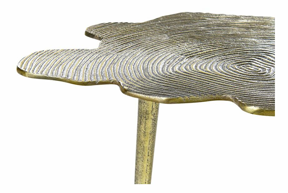 Příruční stolek Mimza (zlatá)