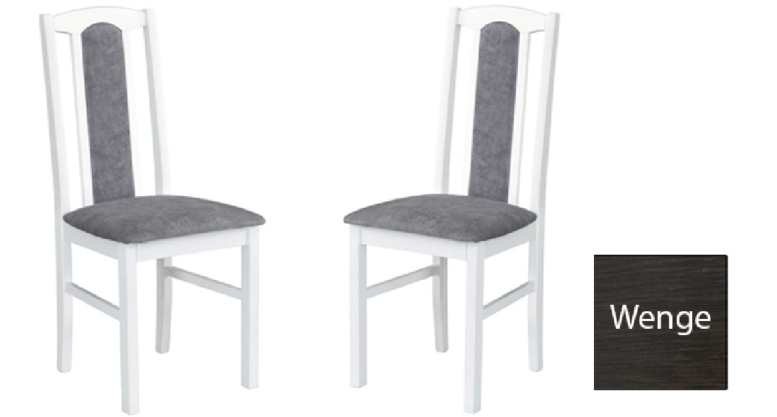 Set 2 ks. jídelních židlí Arte (Wenge + Tkanina 10) *výprodej
