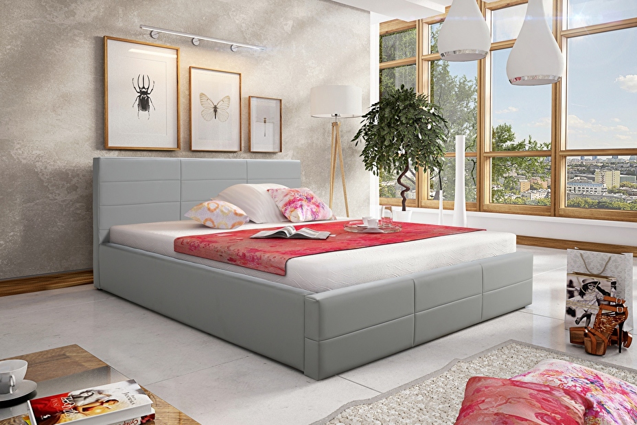 Manželská postel 160 cm Palermo (s roštem)