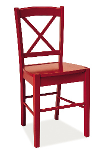 Jídelní židle Dabih (červená)