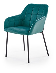 Jídelní židle Lusaka (tmavě zelená)