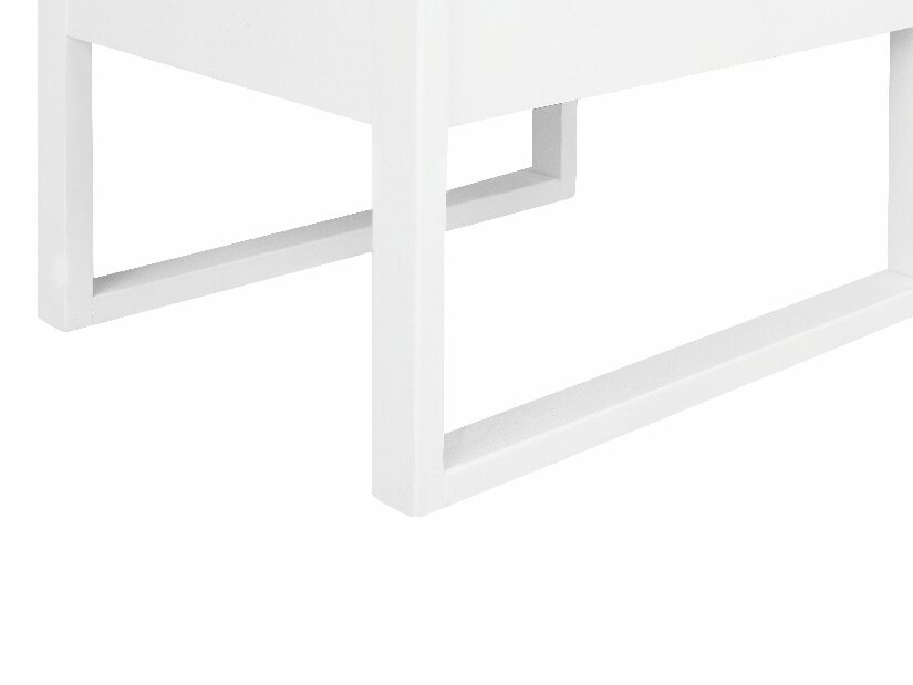 Noční stolek Gitega (bílá)