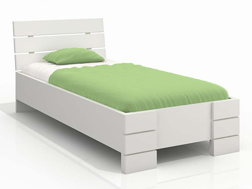 Jednolůžková postel 90 cm Naturlig Kids Lorenskog High (borovice) (s roštem)