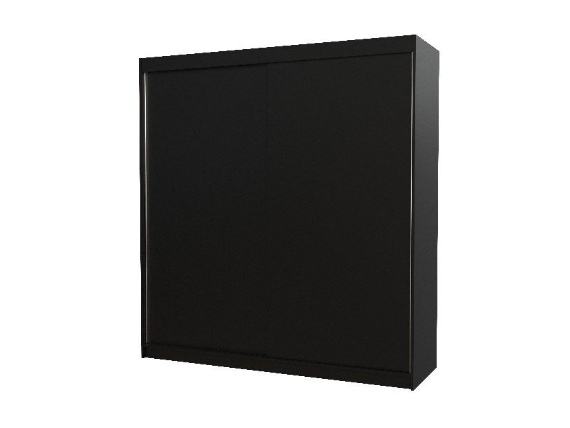 Šatní skříň Talencia (černá)