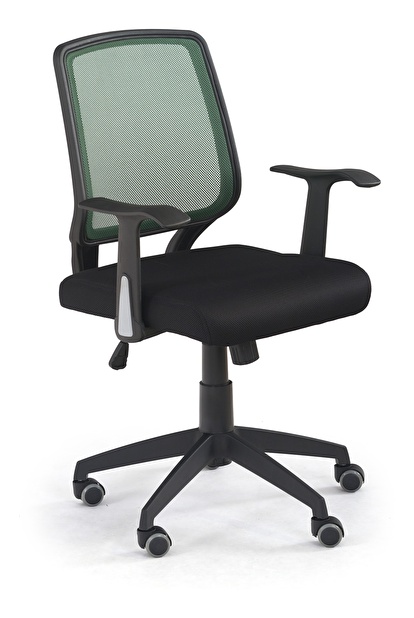 Kancelářská židle Terry černá + zelená