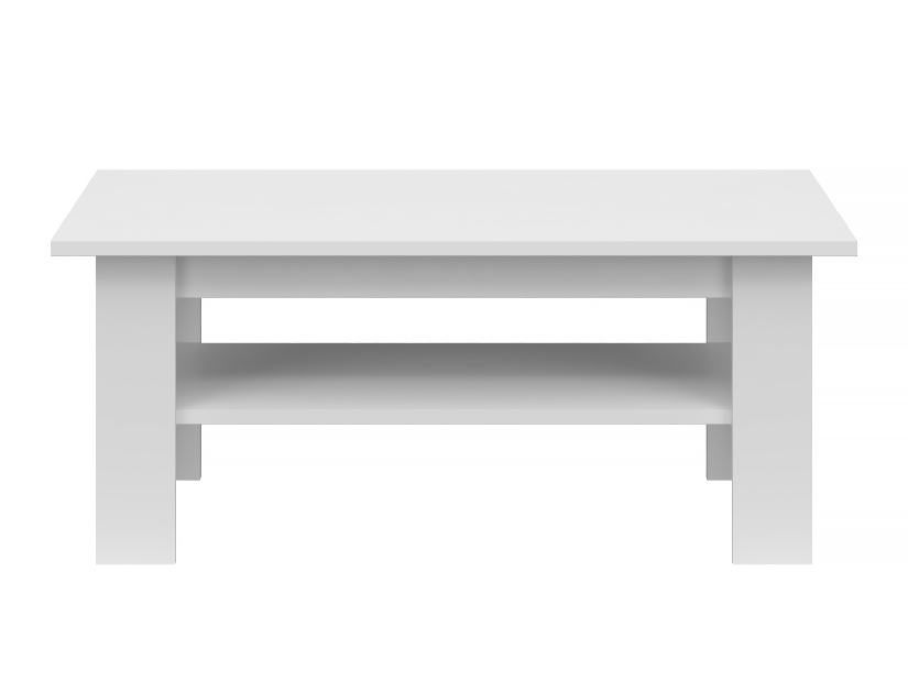 Konferenční stolek Yuko (bílá lesklá)