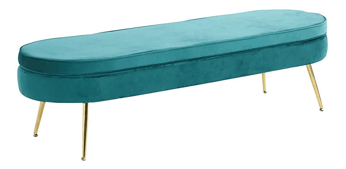 Designová lavice Noblie (smaragdová)
