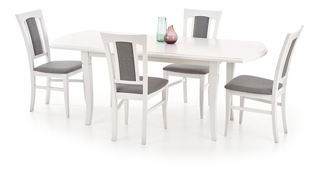 Jídelní stůl Cinned (bílá) (pro 6 až 8 osob)