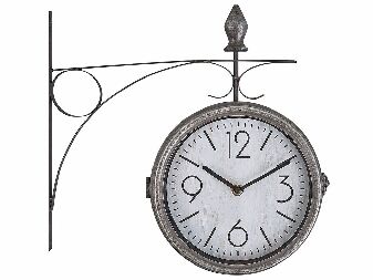 Nástěnné hodiny ø 22 cm Reem (stříbrná)