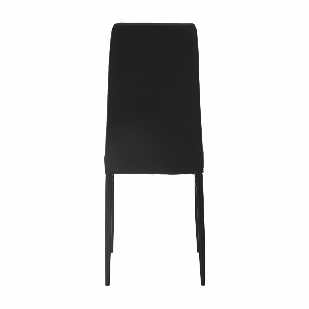 Jídelní židle Enrico (světle šedá + černá)