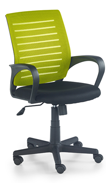 Kancelářská židle Santana (zelená + černá)