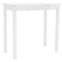 Konzolový stolek Amorette (bílá)