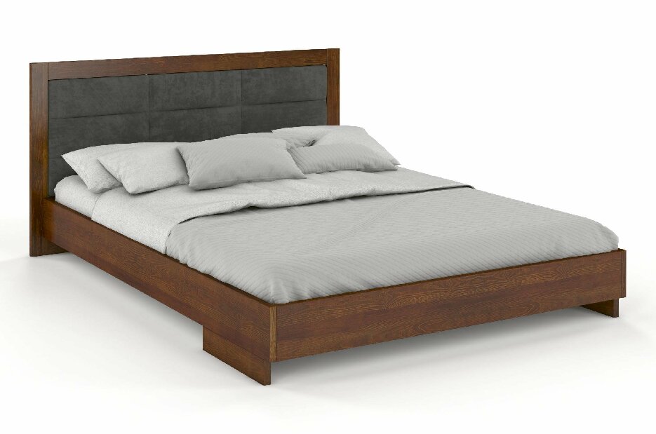 Manželská postel 180 cm Naturlig Stjernen (borovice)