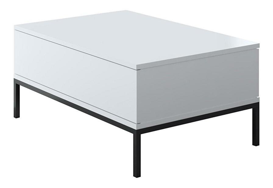 Konferenční stolek Lurde (černá + bílá)