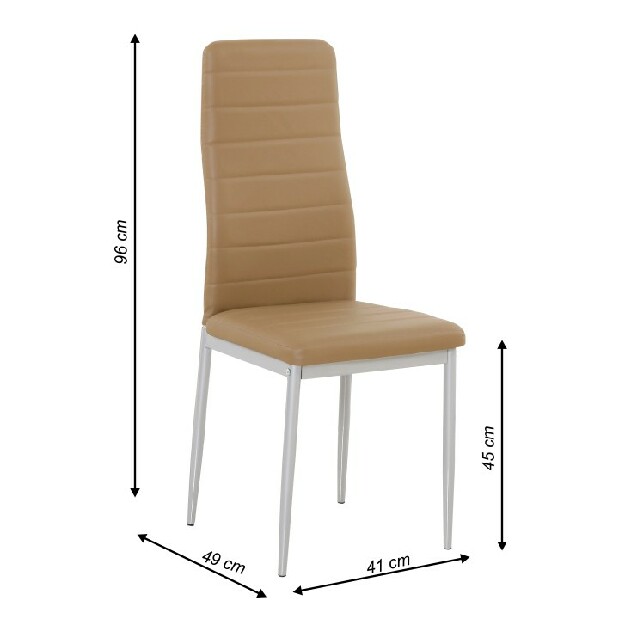 Jídelní židle Coleta nova (karamelová)