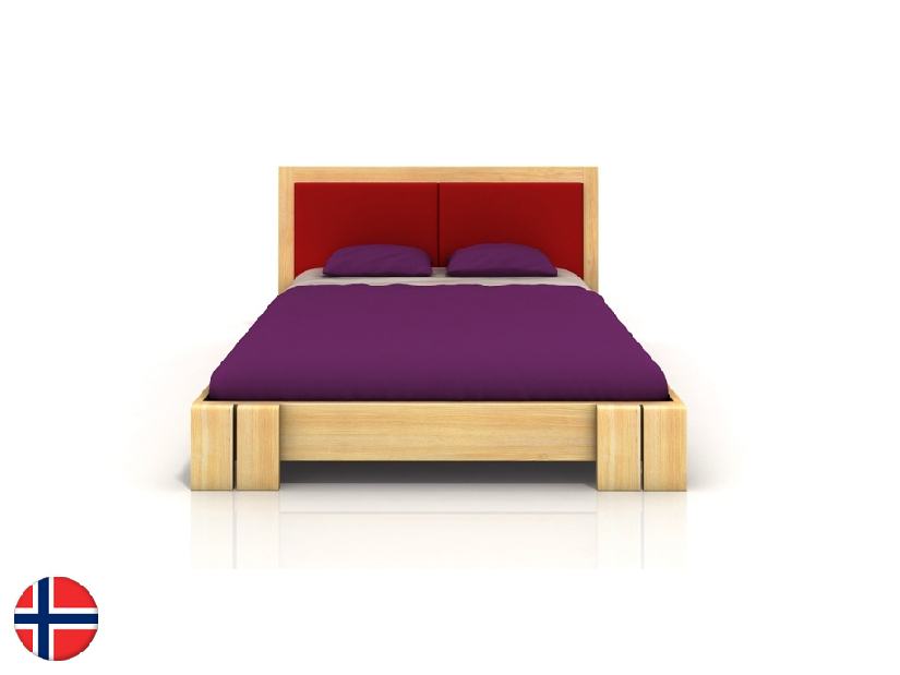 Manželská postel 200 cm Naturlig Manglerud (borovice)