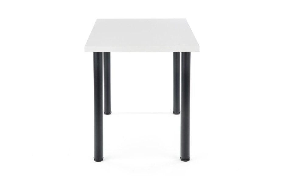 Jídelní stůl Maxom (bílá + černá) (pro 4 osoby)