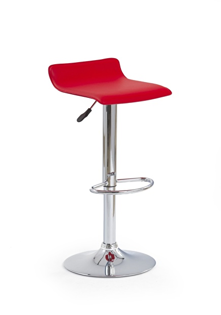 Barová židle H-1 červená