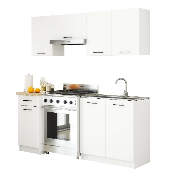 Dolní kuchyňská skříňka Ozara S60 3S (bílá)