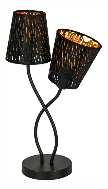 Stolní svítidlo Tuxon 15264-2T (moderní/designové) (černá + černá)