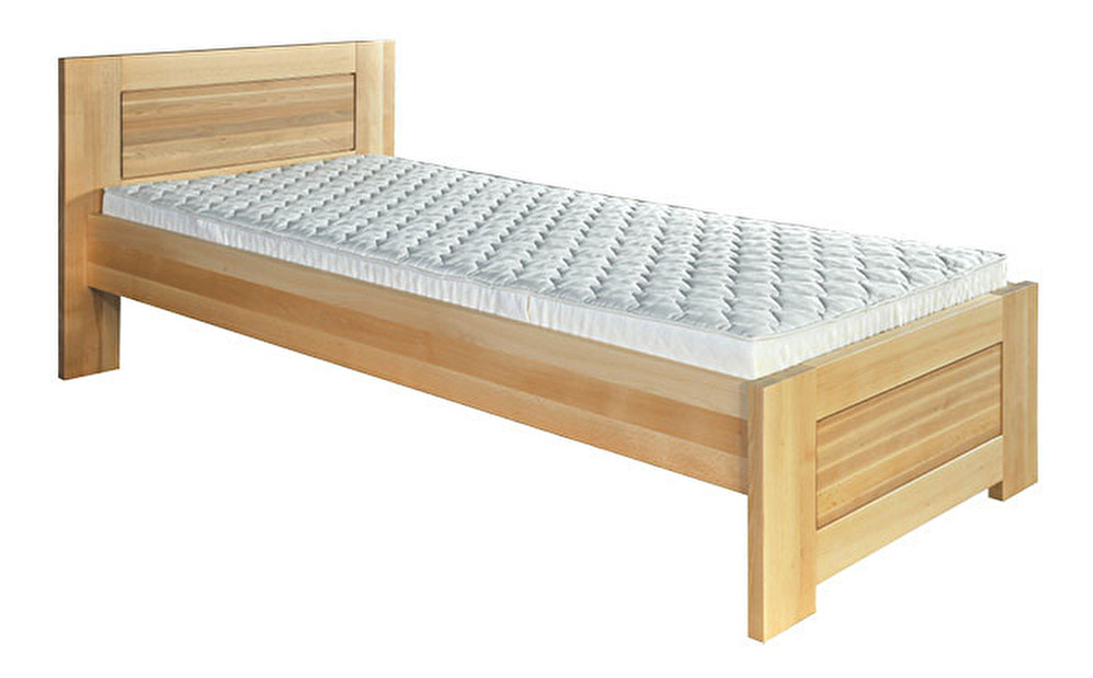 Jednolůžková postel 80 cm LK 161 (buk) (masiv)