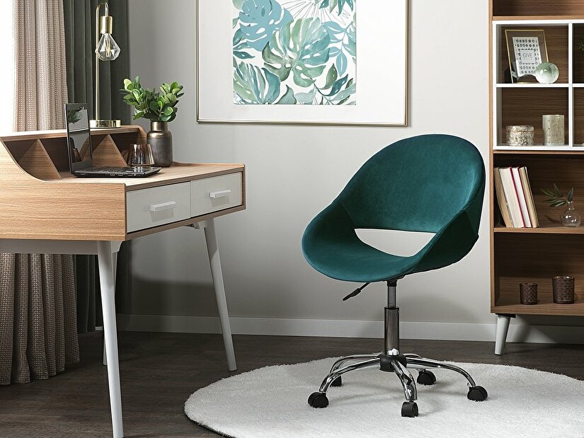 Kancelářská židle Selno (smaragdová)