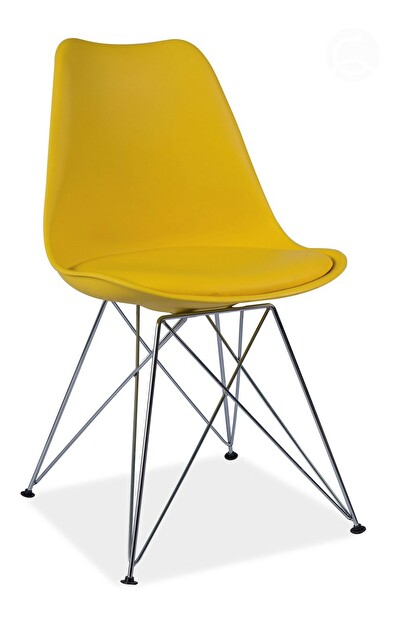Jídelní židle Tim (žlutá)