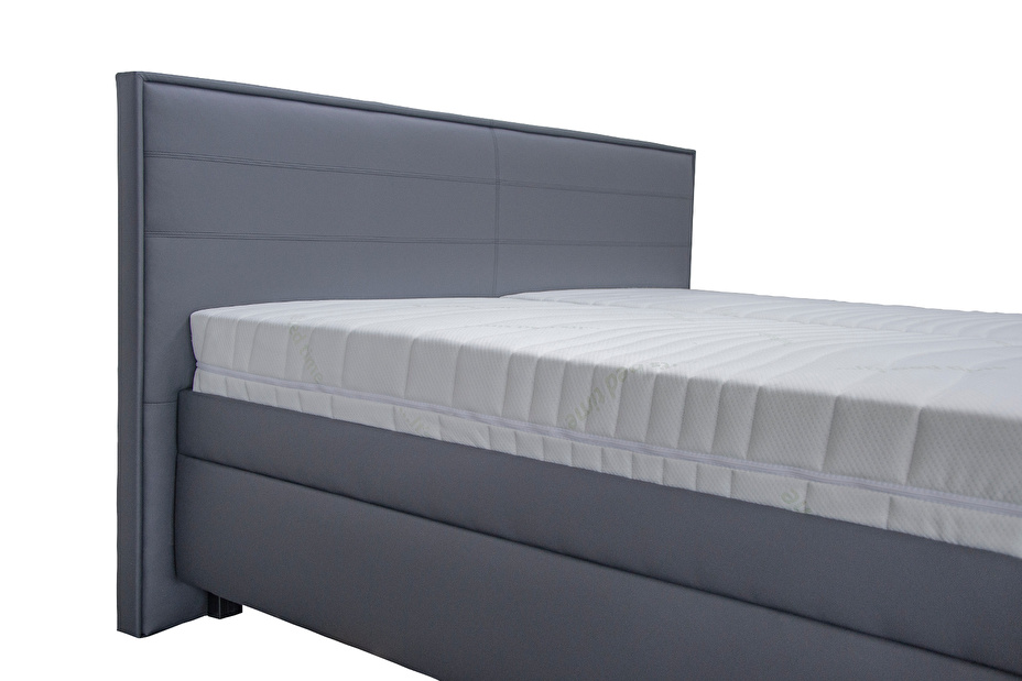 Manželská posteľ 160 cm Blanár Grand (šedá) (s roštem)