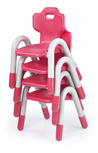 Dětská židle Bambi (červená)