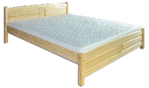 Manželská postel 140 cm LK 104 (masiv)