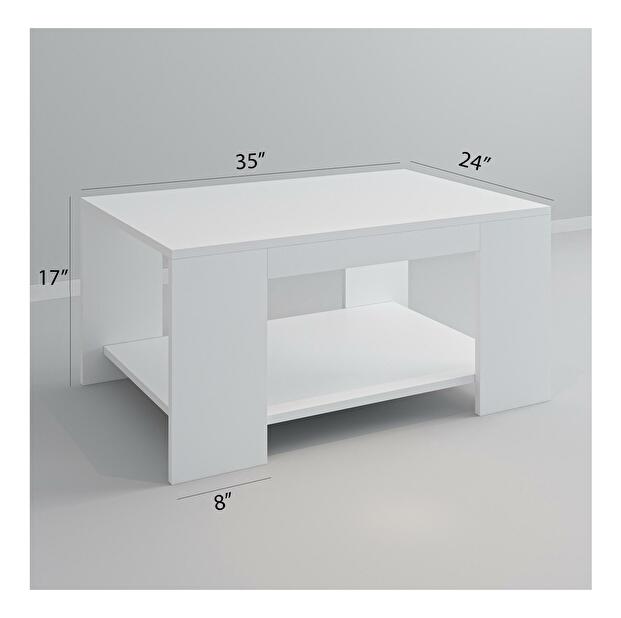Konferenční stolek Line (bílá)