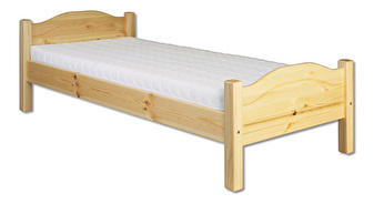 Jednolůžková postel 90 cm LK 128 (masiv)