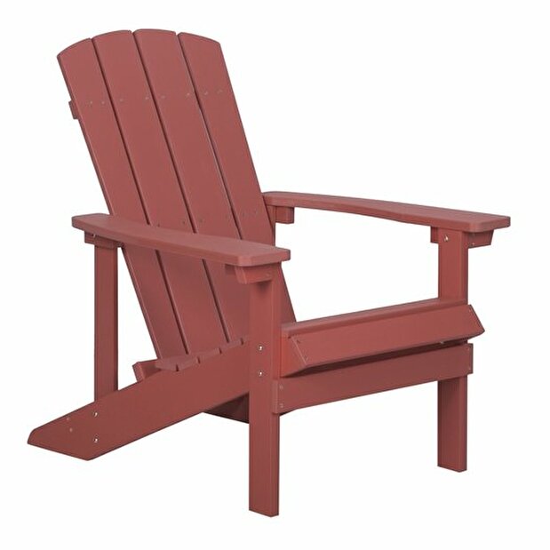 Zahradní židle Adack (červená)