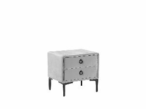 Noční stolek SANAZA (šedá)