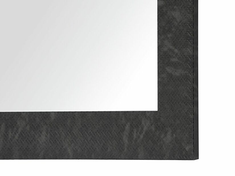 Nástěnné zrcadlo Plaza (černá)