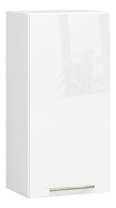 Horní kuchyňská skříňka Ozara W40 H720 (bílá + bílý lesk)