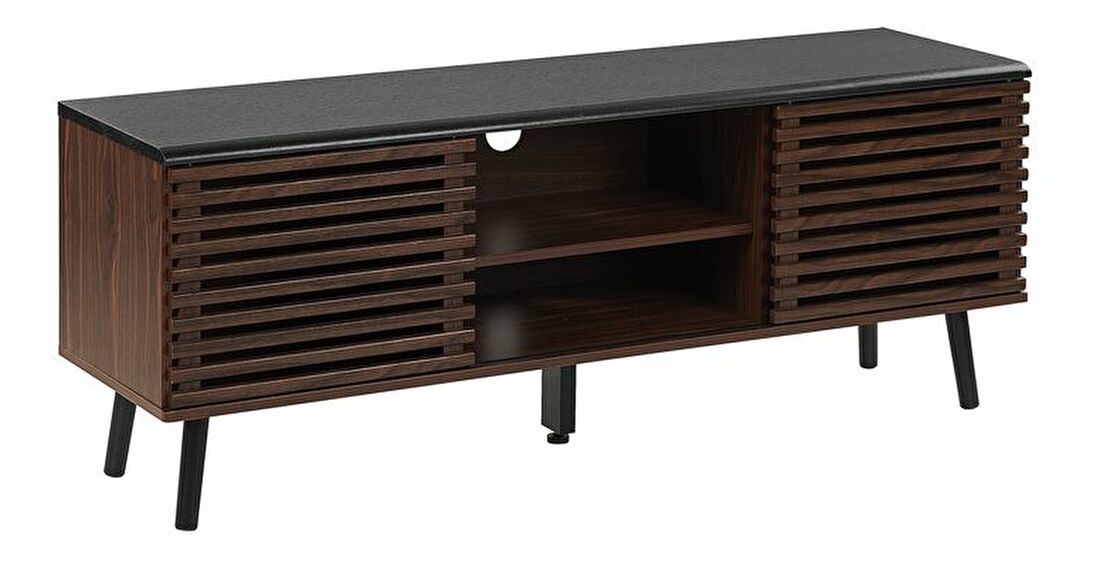 TV stolek/skříňka Perl (tmavé dřevo)