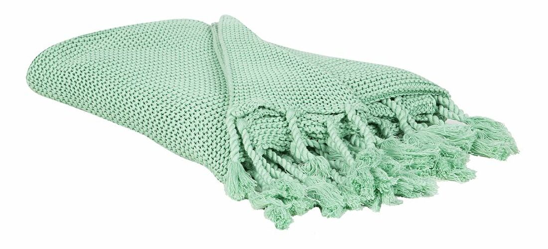 Deka 150x125 cm NAVIRA (textil) (zelená)