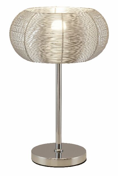 Stolní lampa Meda 2907 (stříbrná)