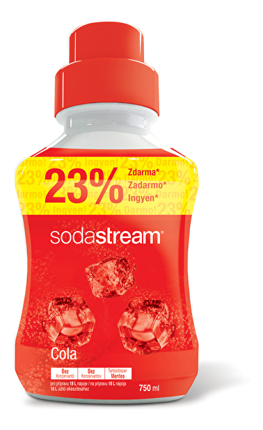 Sirup Sodastream COLA 750ml (červená)