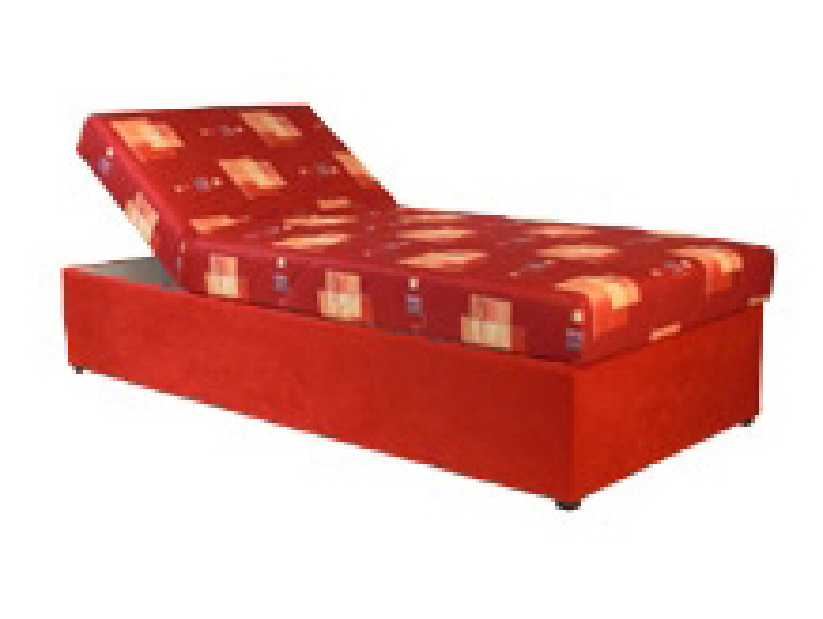 Jednolůžková postel (válenda) 90 cm Kacy (se sendvičovou matrací) (L)