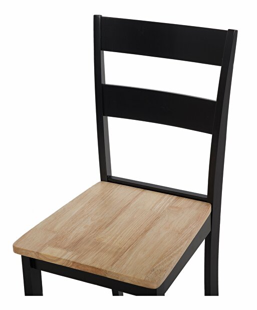 Set 2ks. jídelních židlí Georgi (černá)