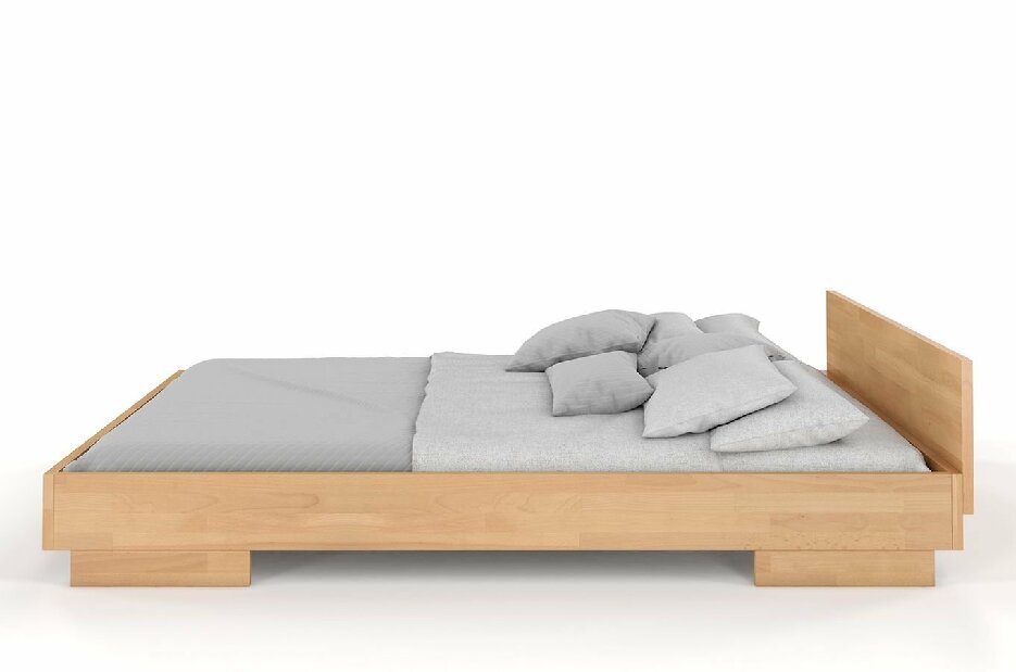Manželská postel 180 cm Naturlig Larsos (buk)